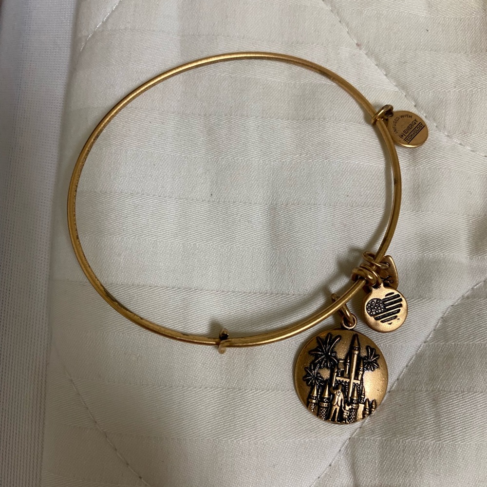Alex and Ani Disney Gold Charm Bracelet